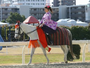 川崎競馬の誘導馬　１月開催　平場Ｖｅｒ　トーチくん　３