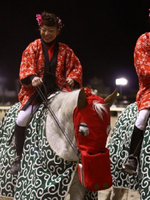 川崎競馬の誘導馬　１月開催　獅子舞　夜Ｖｅｒ　５