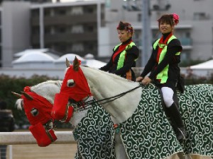 川崎競馬の誘導馬　１月開催　獅子舞Ｖｅｒ　１