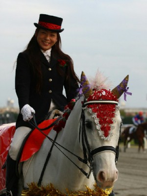 川崎競馬の誘導馬　１１月開催　ニンジンＶｅｒ　４