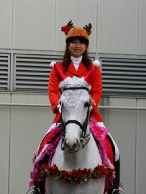 川崎競馬の誘導馬　１２月開催　ｘｍａｓ平場Ｖｅｒ　トーチくん　１
