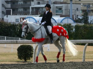 川崎競馬の誘導馬　３月開催　イチゴＶｅｒ　ユーちゃん　２
