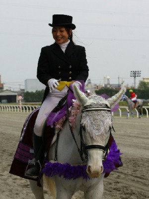 川崎競馬の誘導馬　４月開催　桜＆重賞Ｖｅｒ　３