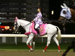 川崎競馬の誘導馬　７月後半開催　朝顔＆浴衣Ｖｅｒ　ユーちゃん２