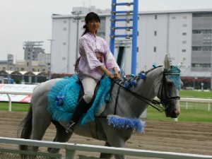 川崎競馬の誘導馬　７月後半開催　朝顔Ｖｅｒその１　４